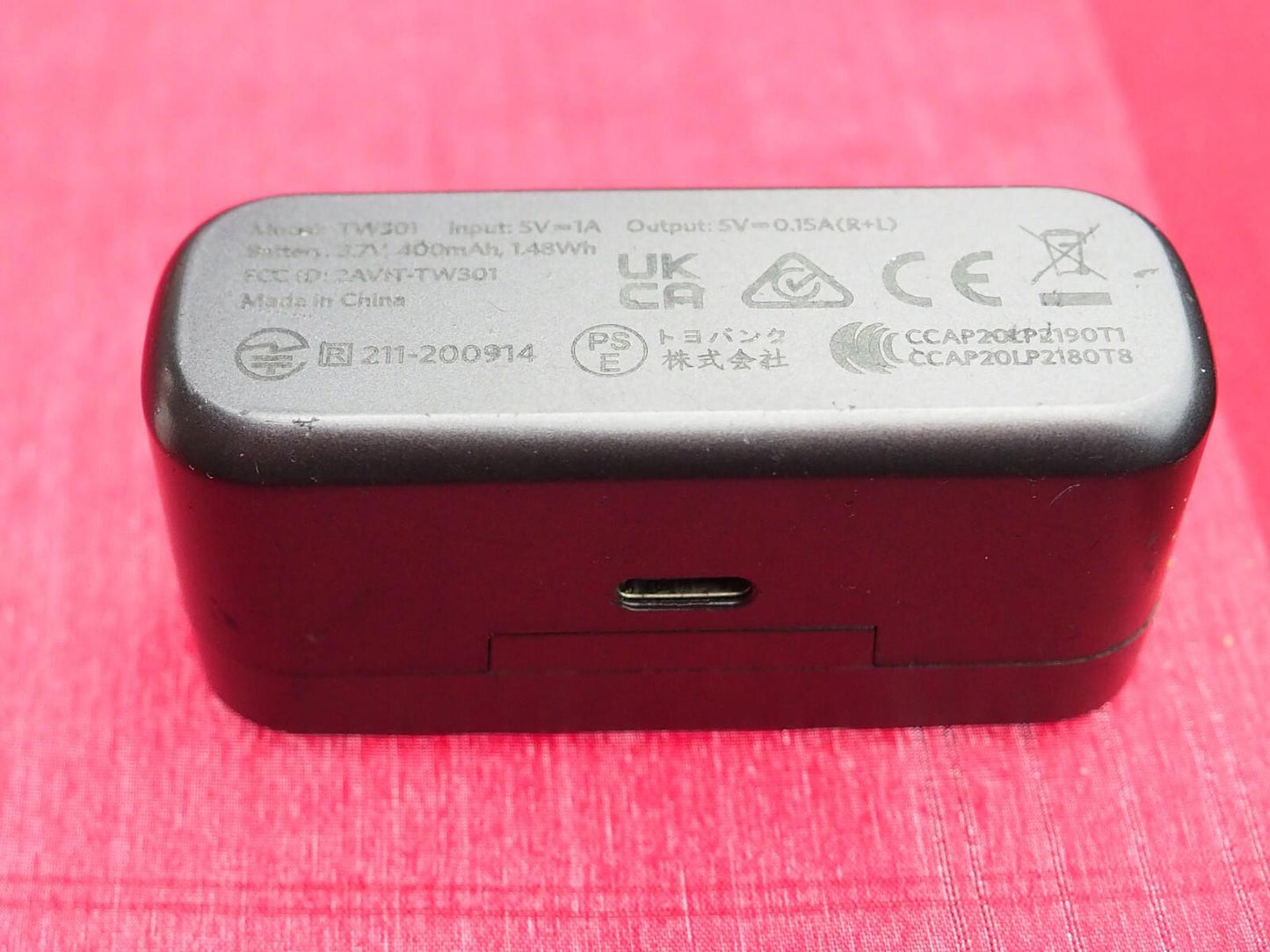 Earfun Free Pro TW301 Case Only & Working
