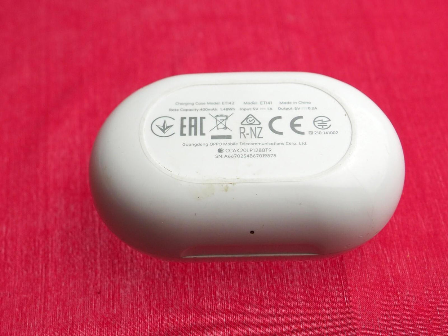 Oppo Enco W11 Earbuds Case Only & Working