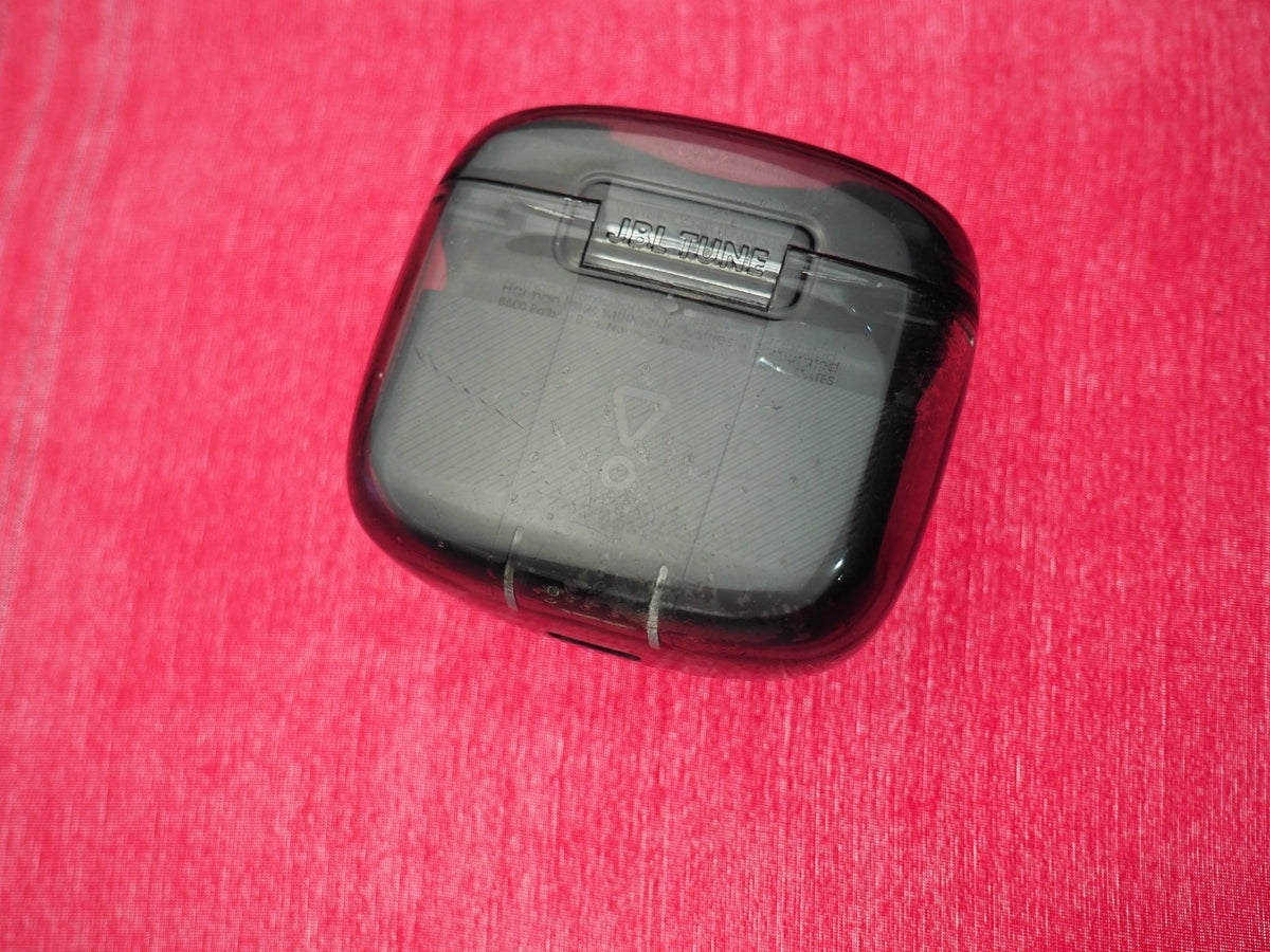 JBL Tune Flex Ghost Bluetooth Earbud Case Only & Working