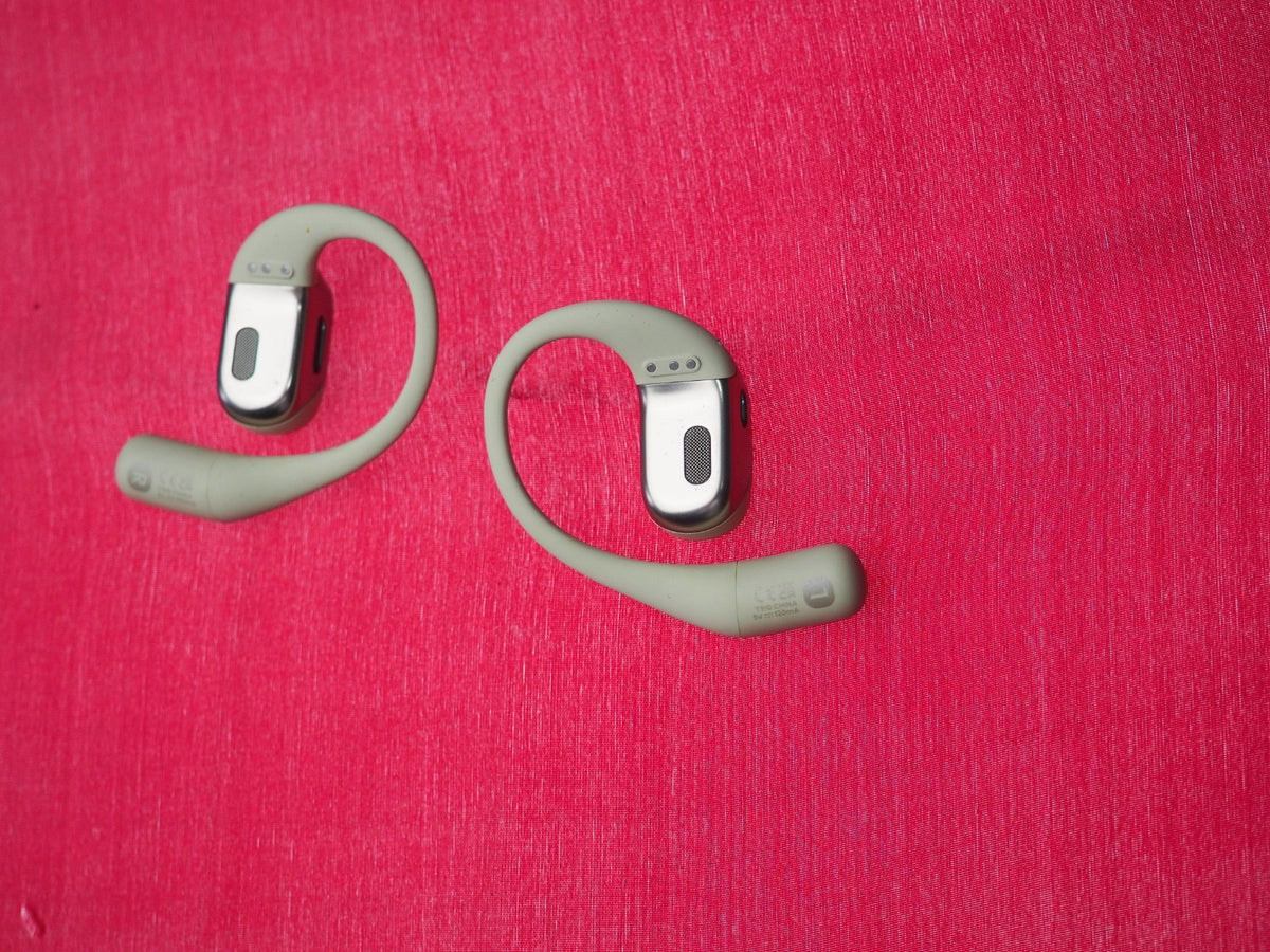 Shokz Openfit T910 Left & Right Bluetooth Earbuds Only & Working