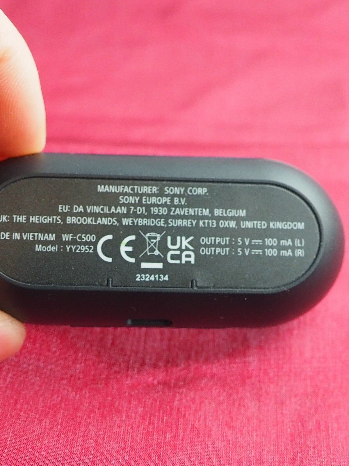Sony WF-C500 Case Only & Working