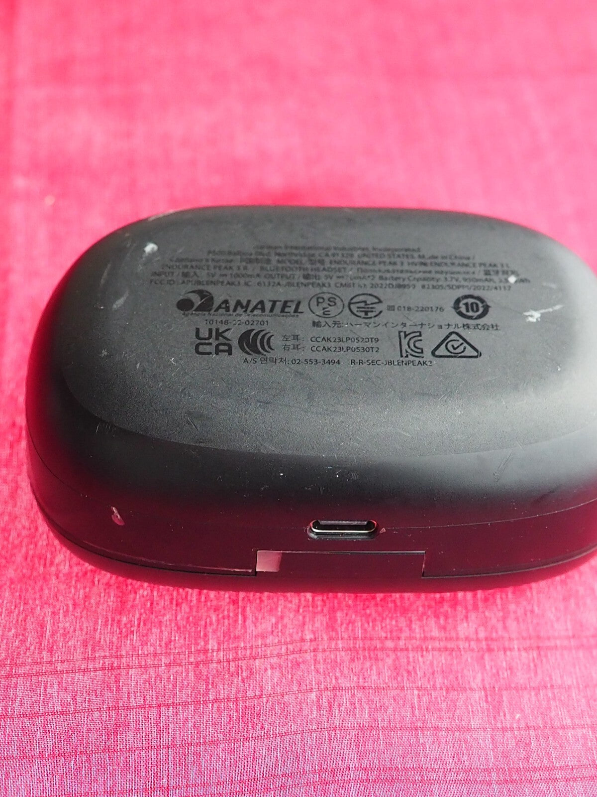 Jbl Endurance Peak 3 Case Only & Working