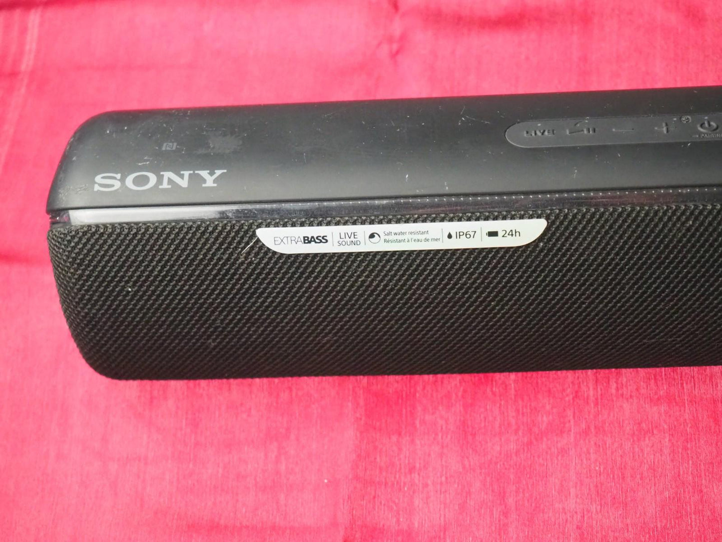 Sony SRS-XB32 Portable Bluetooth Speaker & Broken Charger Port
