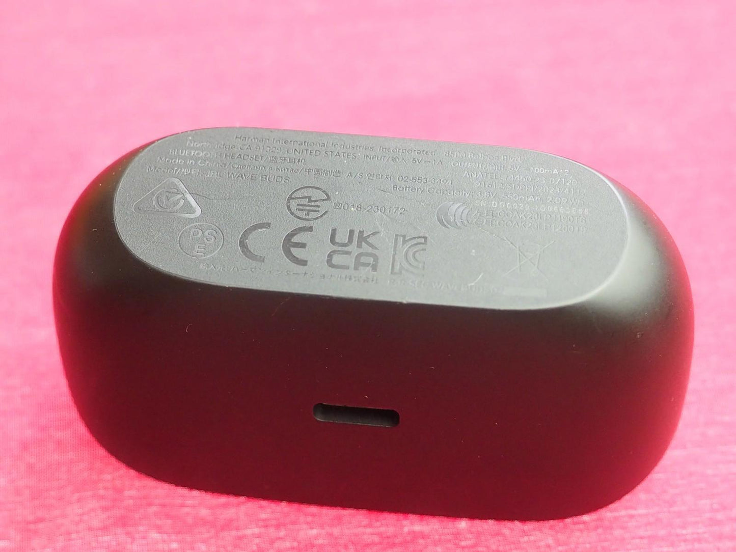 JBL Wave Buds Case  Only & Working
