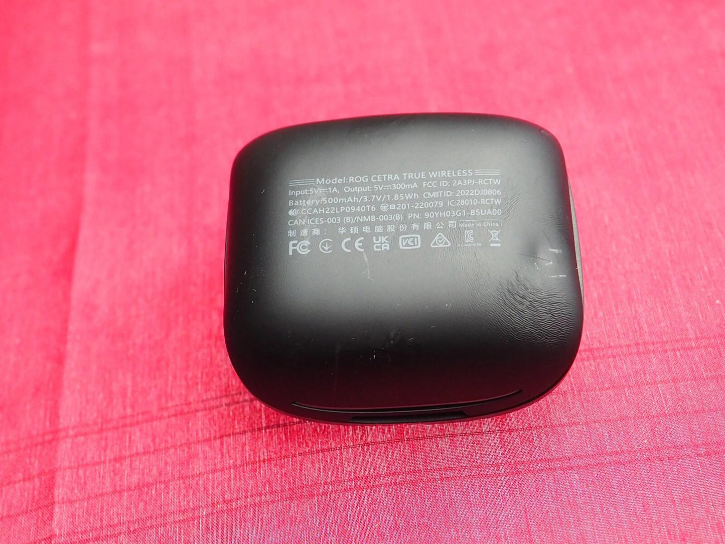 Rog Cetra True Wireless Earbuds Case  Only & Working