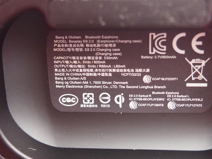 Bang & Olufsen Beoplay E8 2.0 Case Only & Working