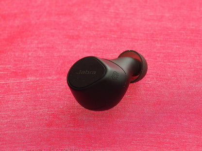 Jabra Elite 7 Black & Silver Right Bluetooth Earbud Only & Working (small crack)