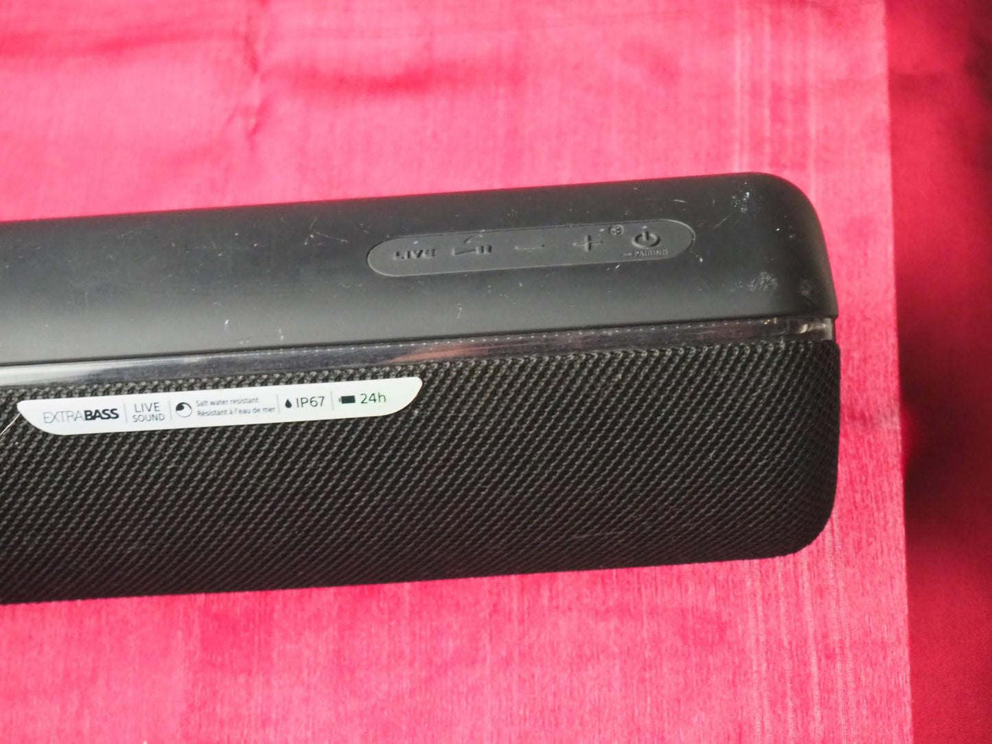 Sony SRS-XB32 Portable Bluetooth Speaker & Broken Charger Port