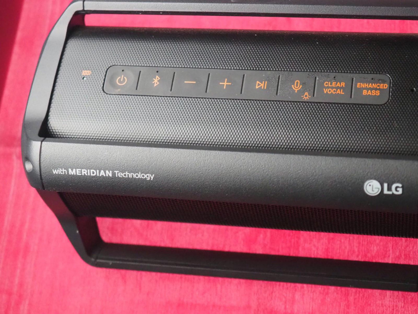 LG PK5 Xboom Portable Bluetooth Speaker & Working