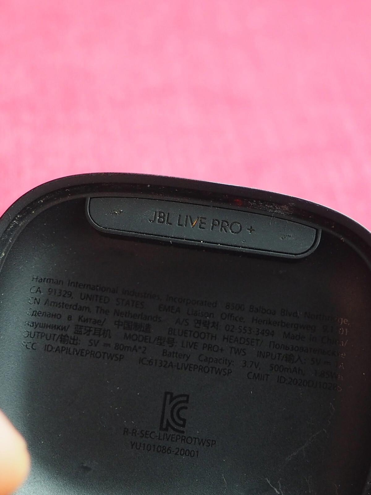 Jbl Live Pro+ Case Only & Working