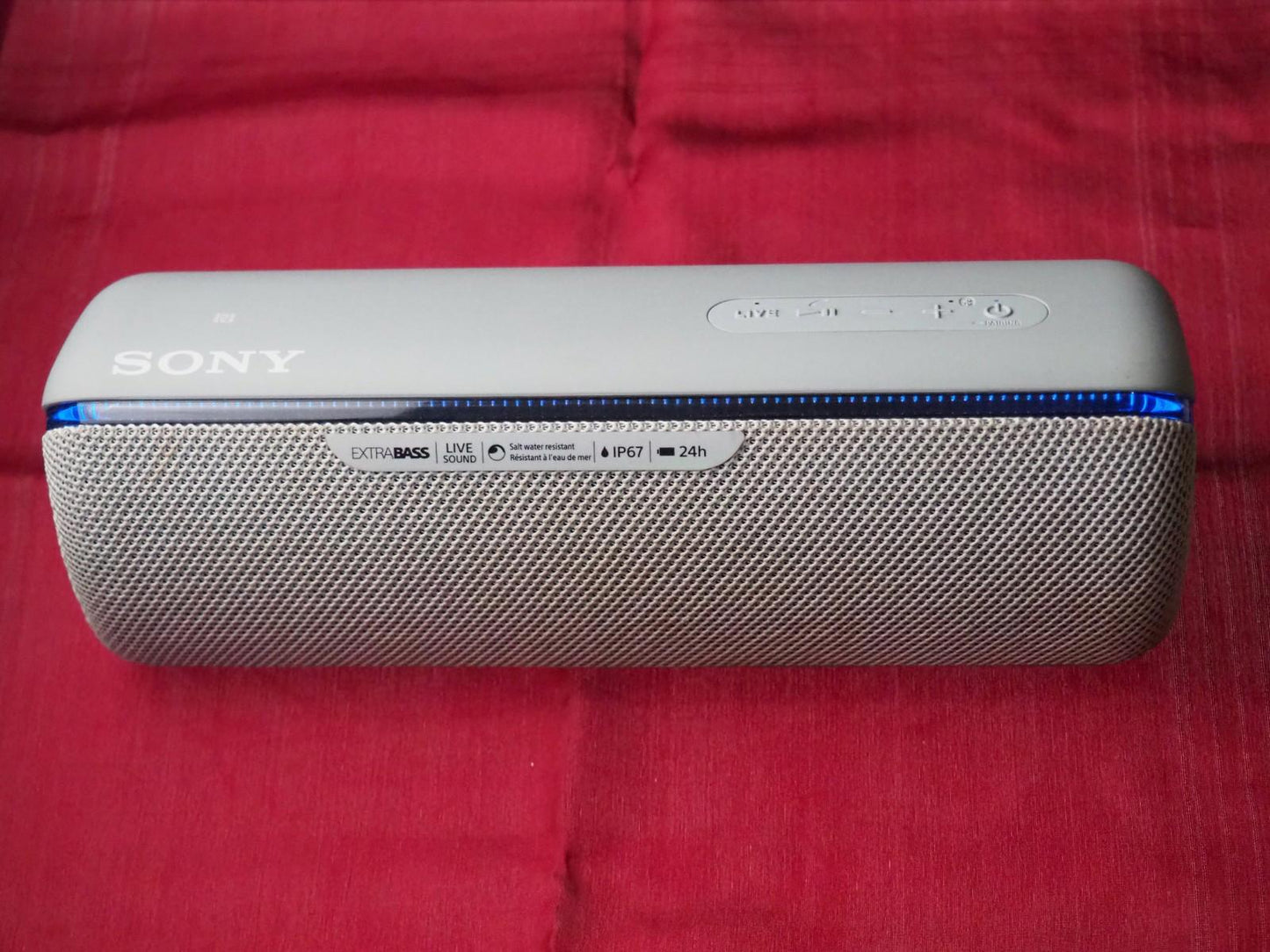 Sony SRS-XB32 Portable Bluetooth Speaker & Working