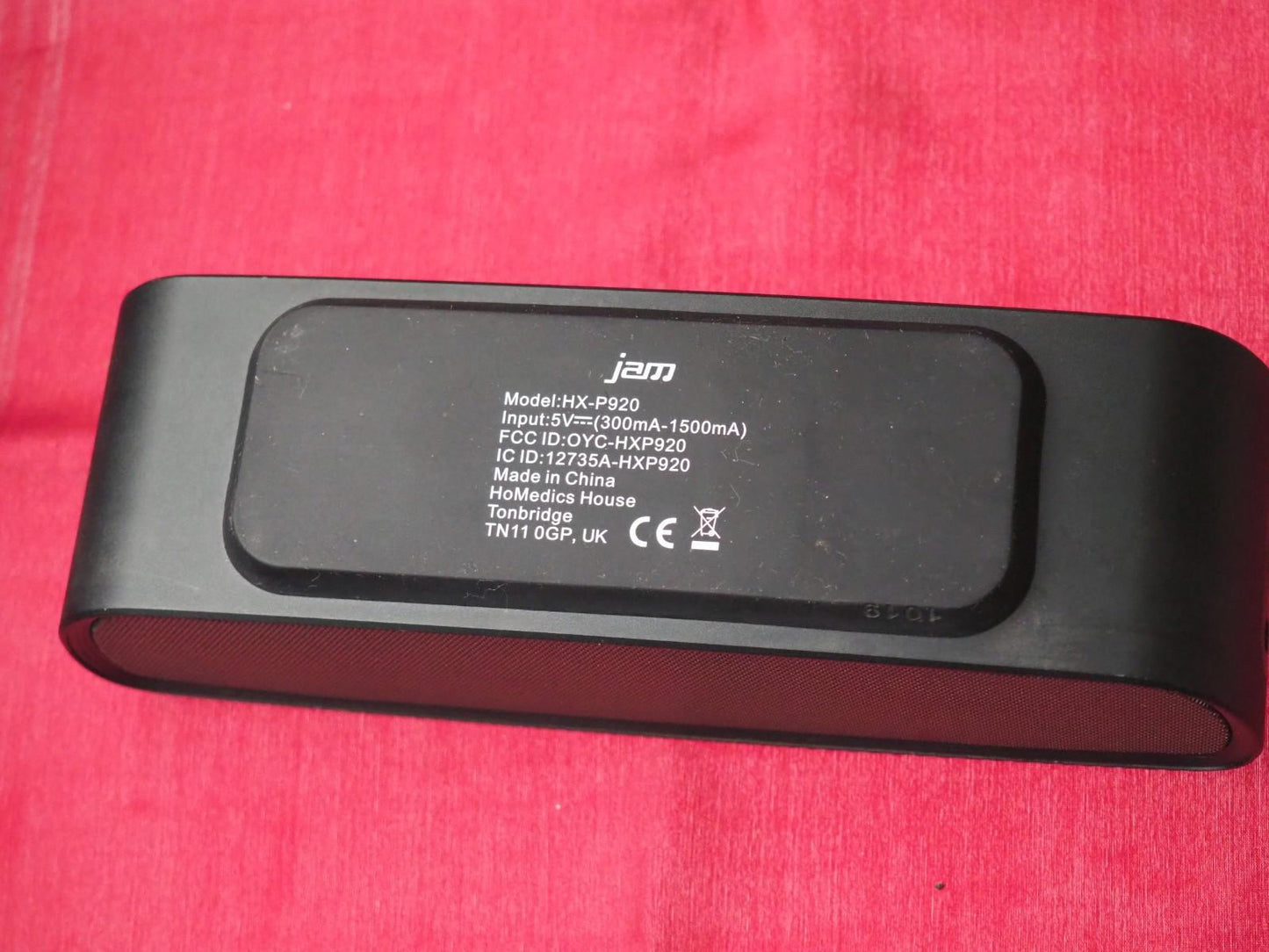 JAM HX-P920 Portable Bluetooth Speaker & Working