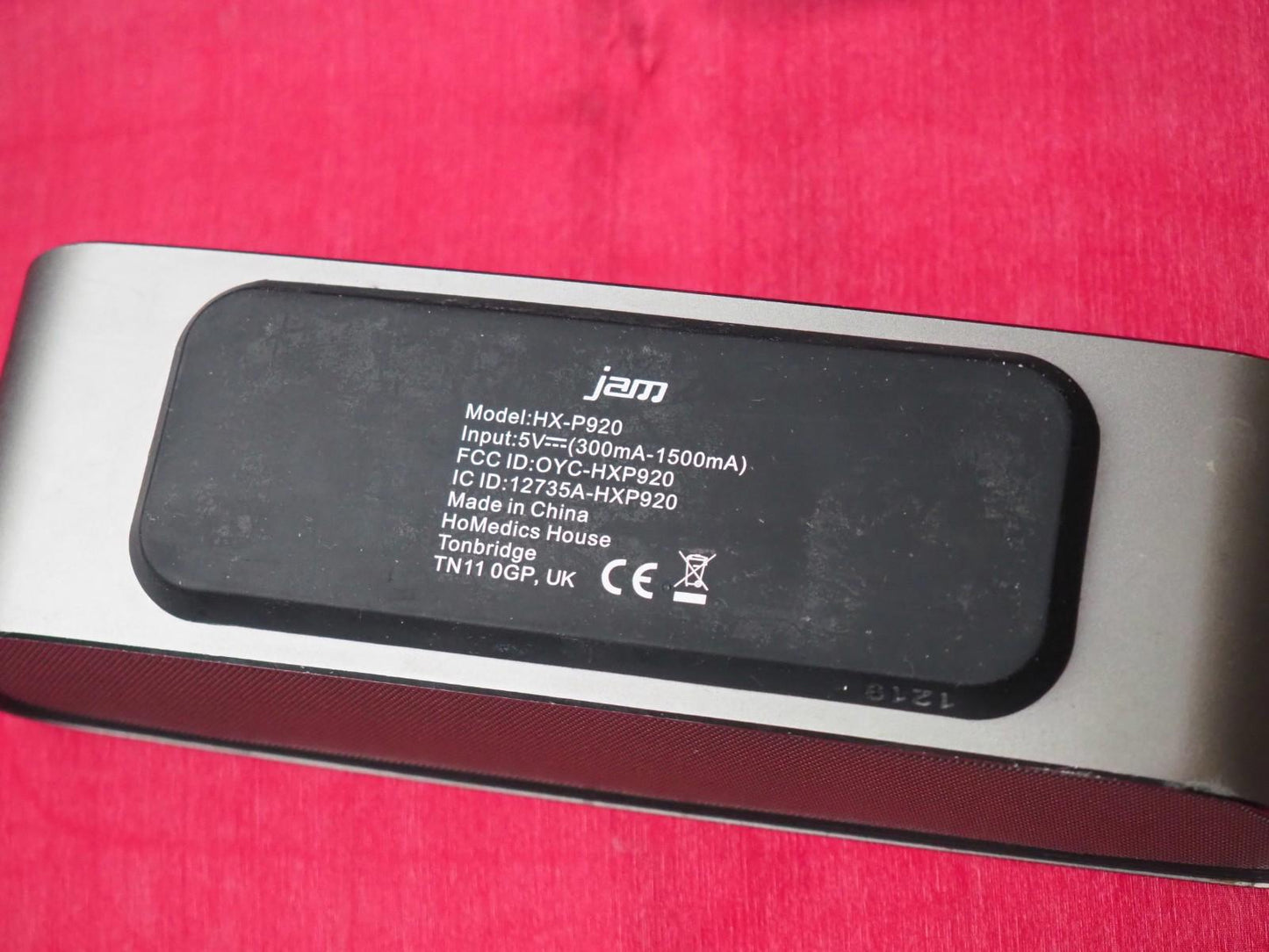 JAM HX-P920 Portable Bluetooth Speaker & NOT Working
