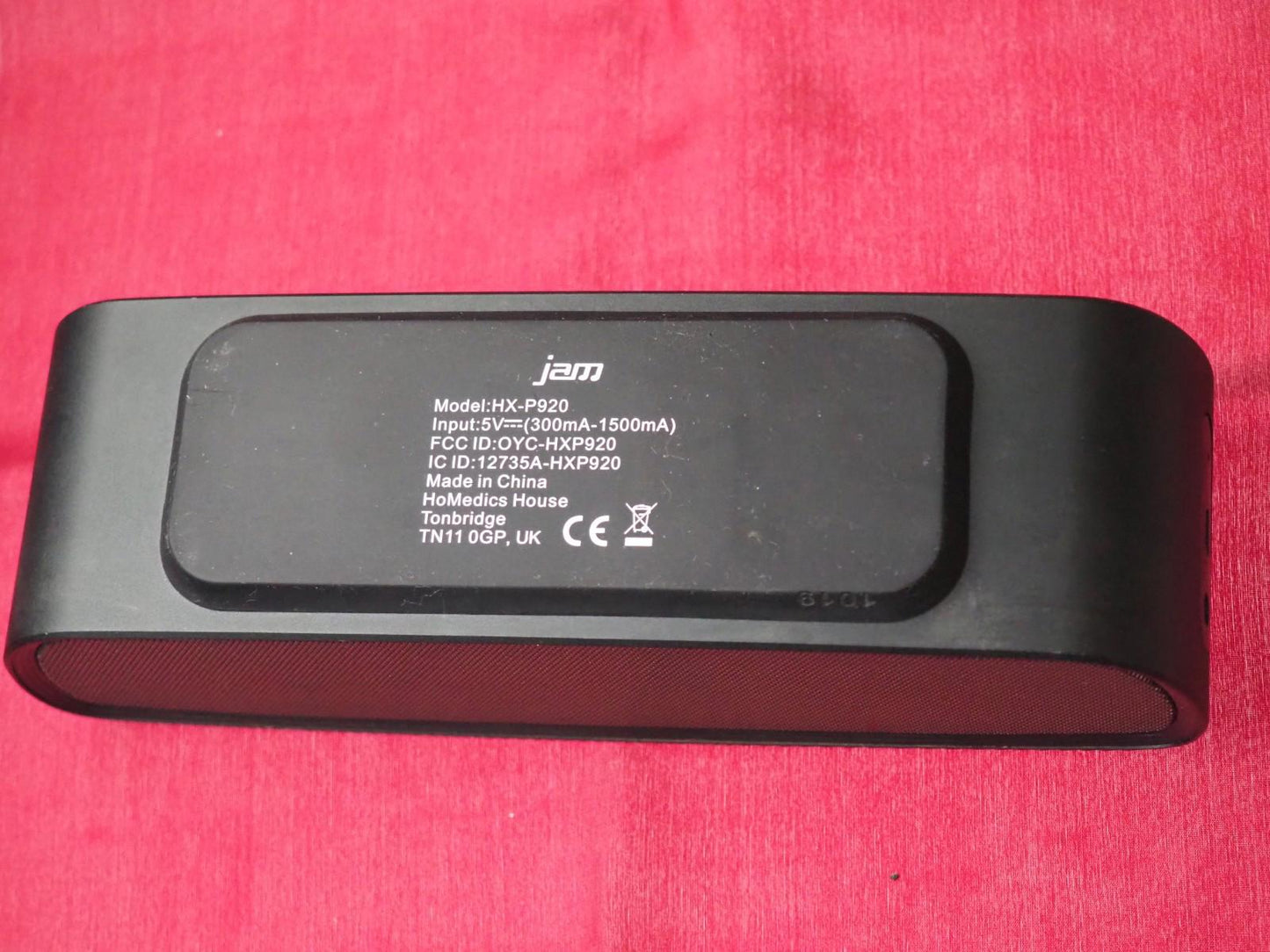 JAM HX-P920 Portable Bluetooth Speaker & Working