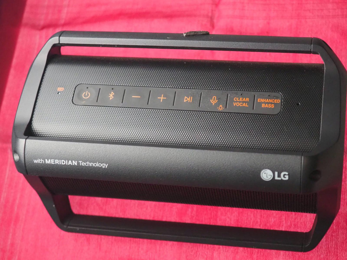 LG PK5 Xboom Portable Bluetooth Speaker & Working