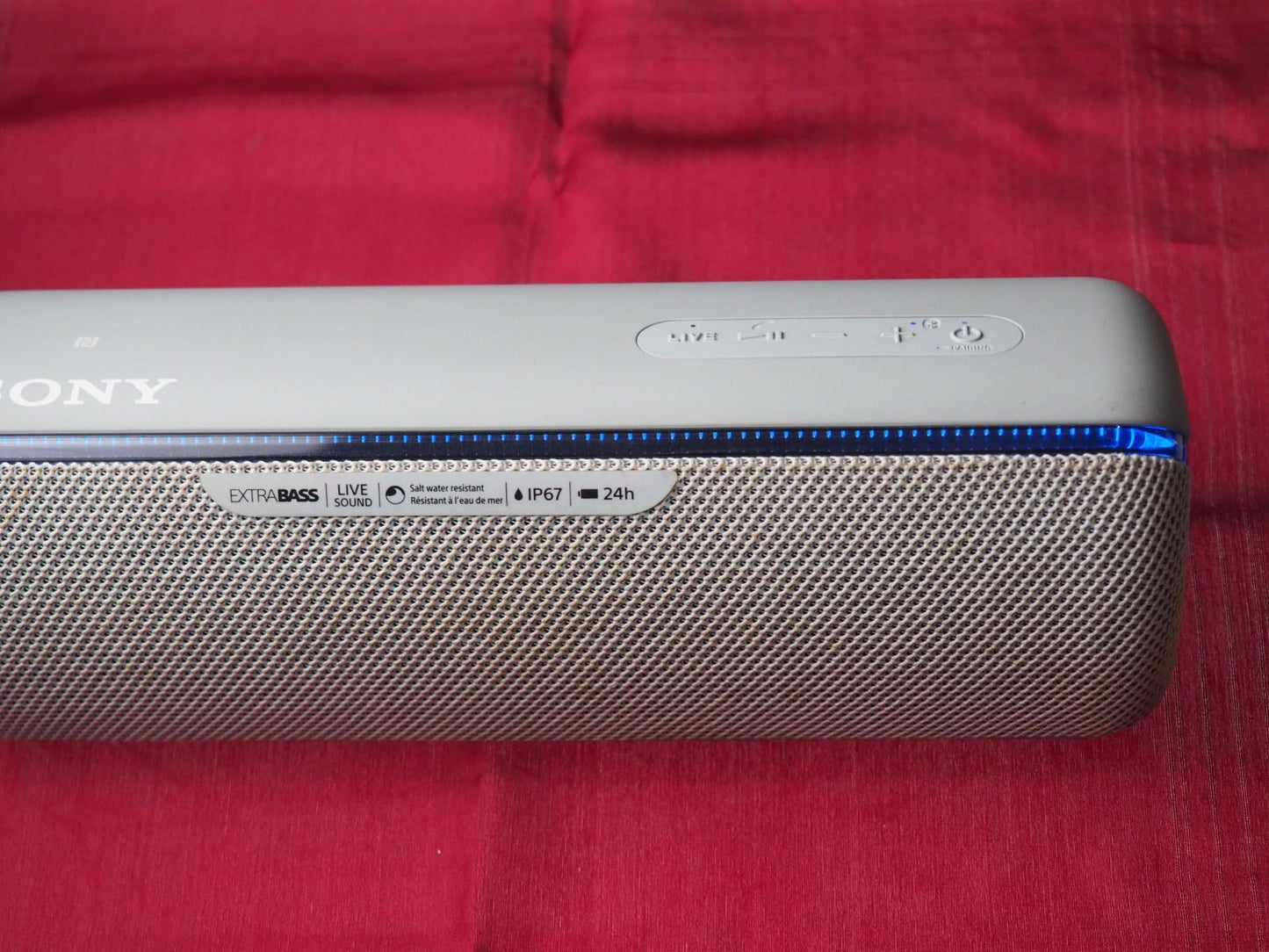 Sony SRS-XB32 Portable Bluetooth Speaker & Working