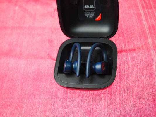 Beats Powerbeats Pro Blue Bluetooth Earbuds Only & NOT TESTED