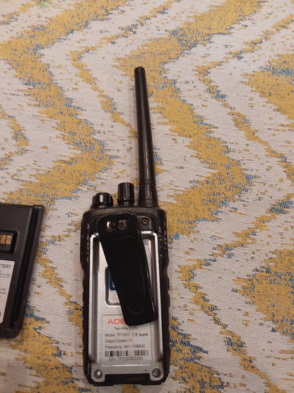 Adesso TP-3200 Analogue Walkie Talkie Working (No Charger)