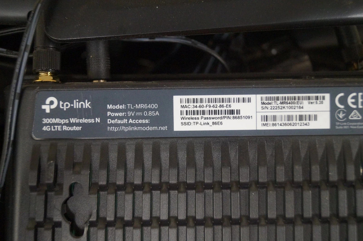 TP-Link TL-MR6400 4G LTE WiFi Router