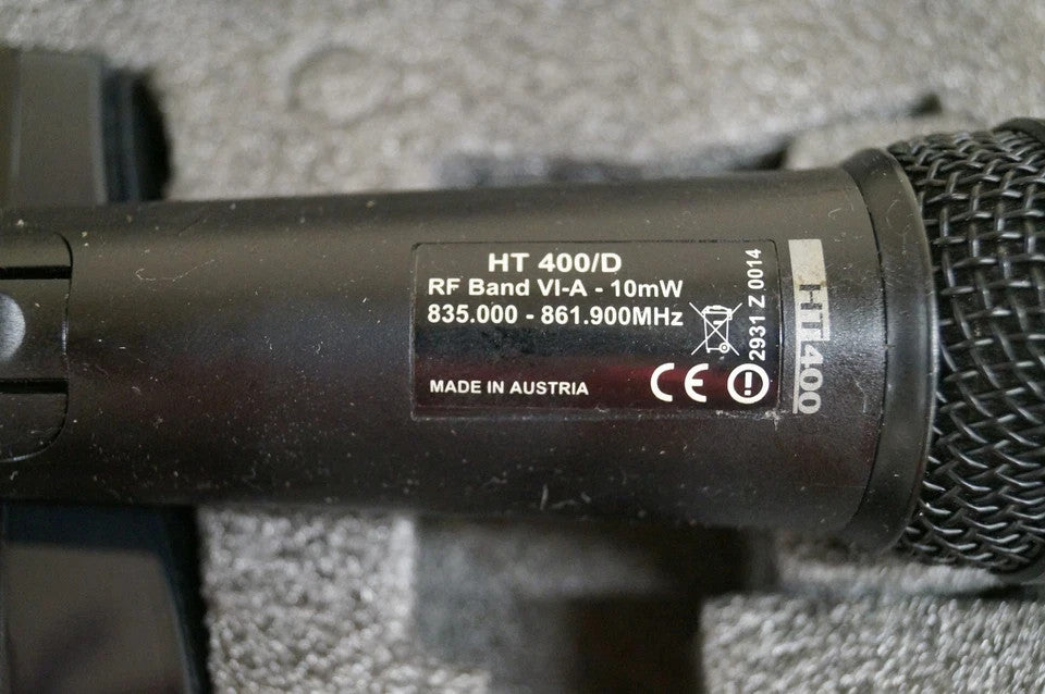 AKG Microphone HT 400/D with Receiver SR 400
