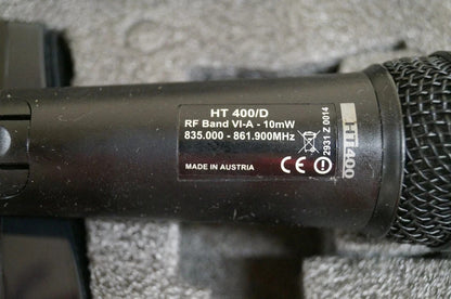 AKG Microphone HT 400/D with Receiver SR 400