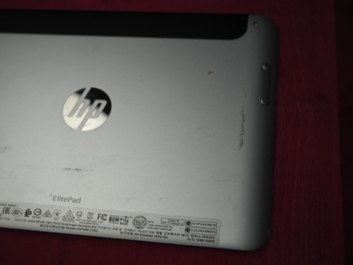 HP Elite Pad 1000 G2 Tablet | HSTNN-C78C | 10.1" | Untested