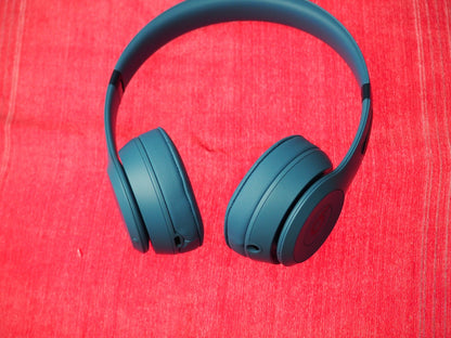 Beats Solo 4 Blue Bluetooth Headphones & Working