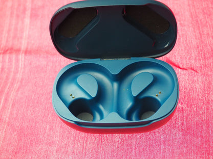 JBL Endurance Peak 3 Blue Bluetooth Earbud Case Only & Working