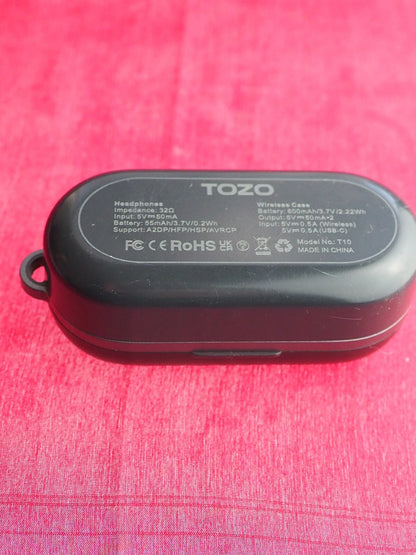Tozo T10 Case  Only & Working