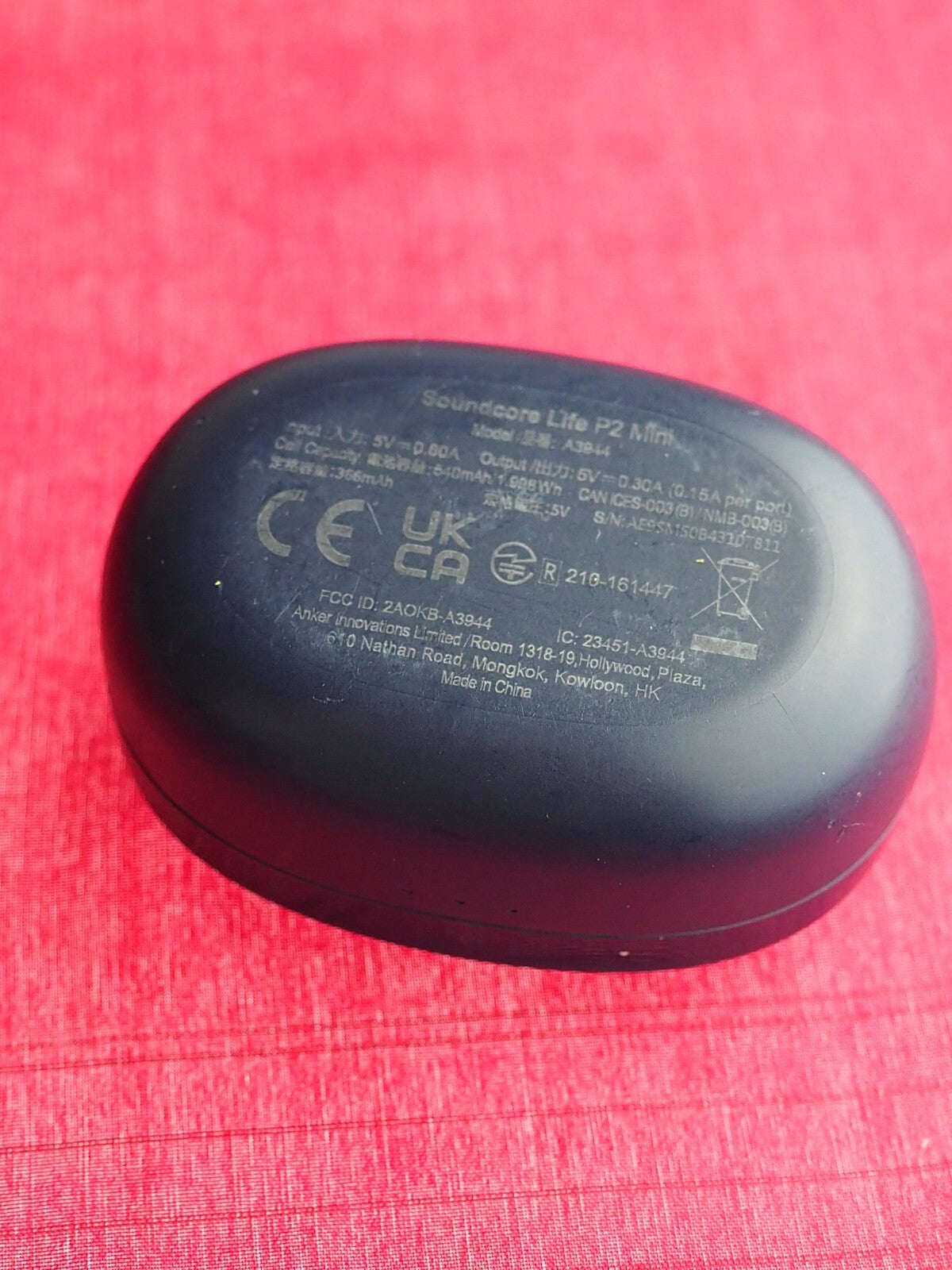 Soundcore Life P2 Mini Case Only & Working