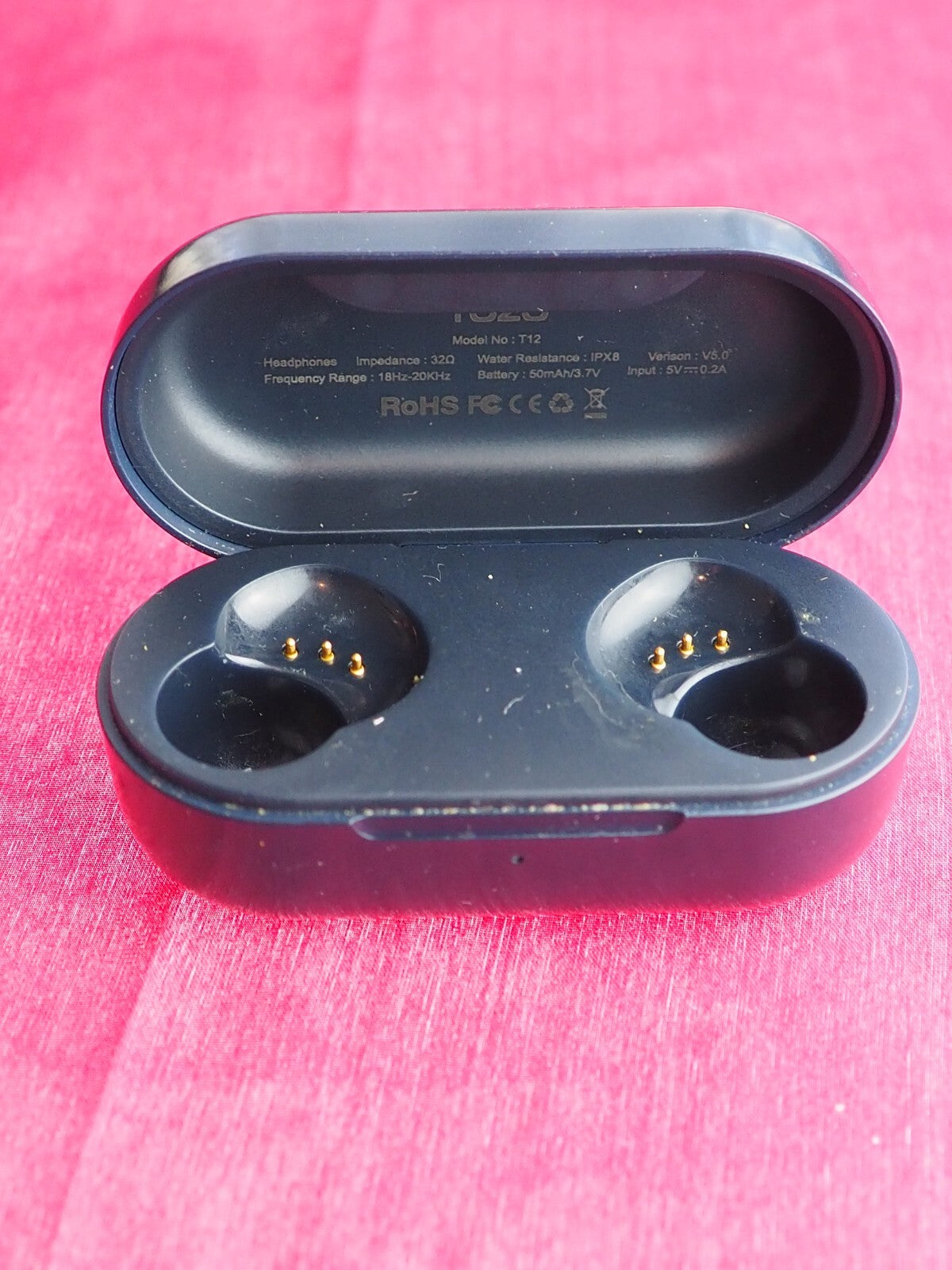 Tozo T12 Case  Only & Working