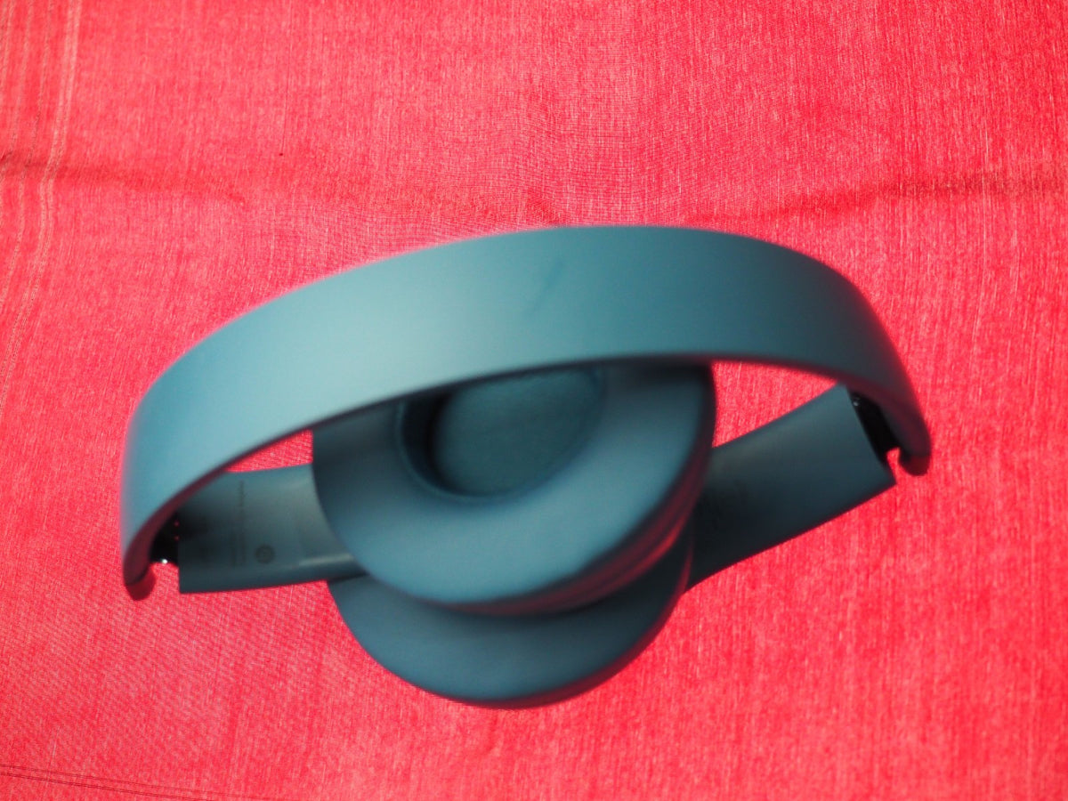 Beats Solo 4 Blue Bluetooth Headphones & Working