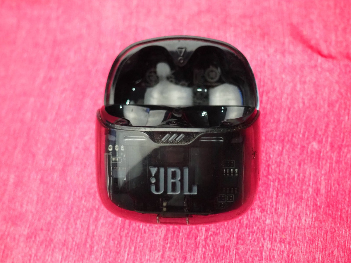 JBL Tune Flex Ghost Bluetooth Earbud Case Only & Working