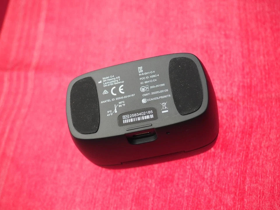 Resound GN Hearing Aid Case & Working - Model C4