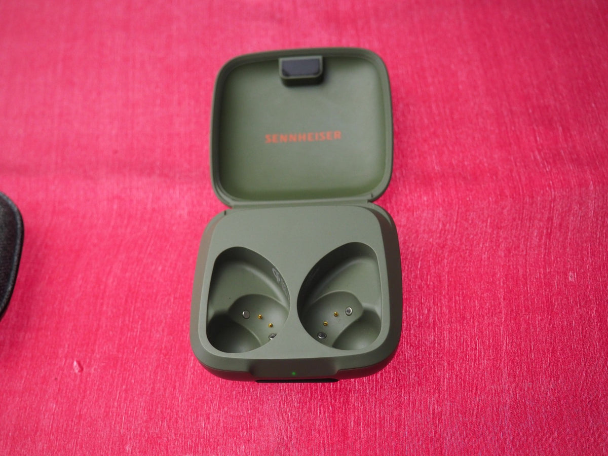 Sennheiser Msport1 C Green Case Only & Working