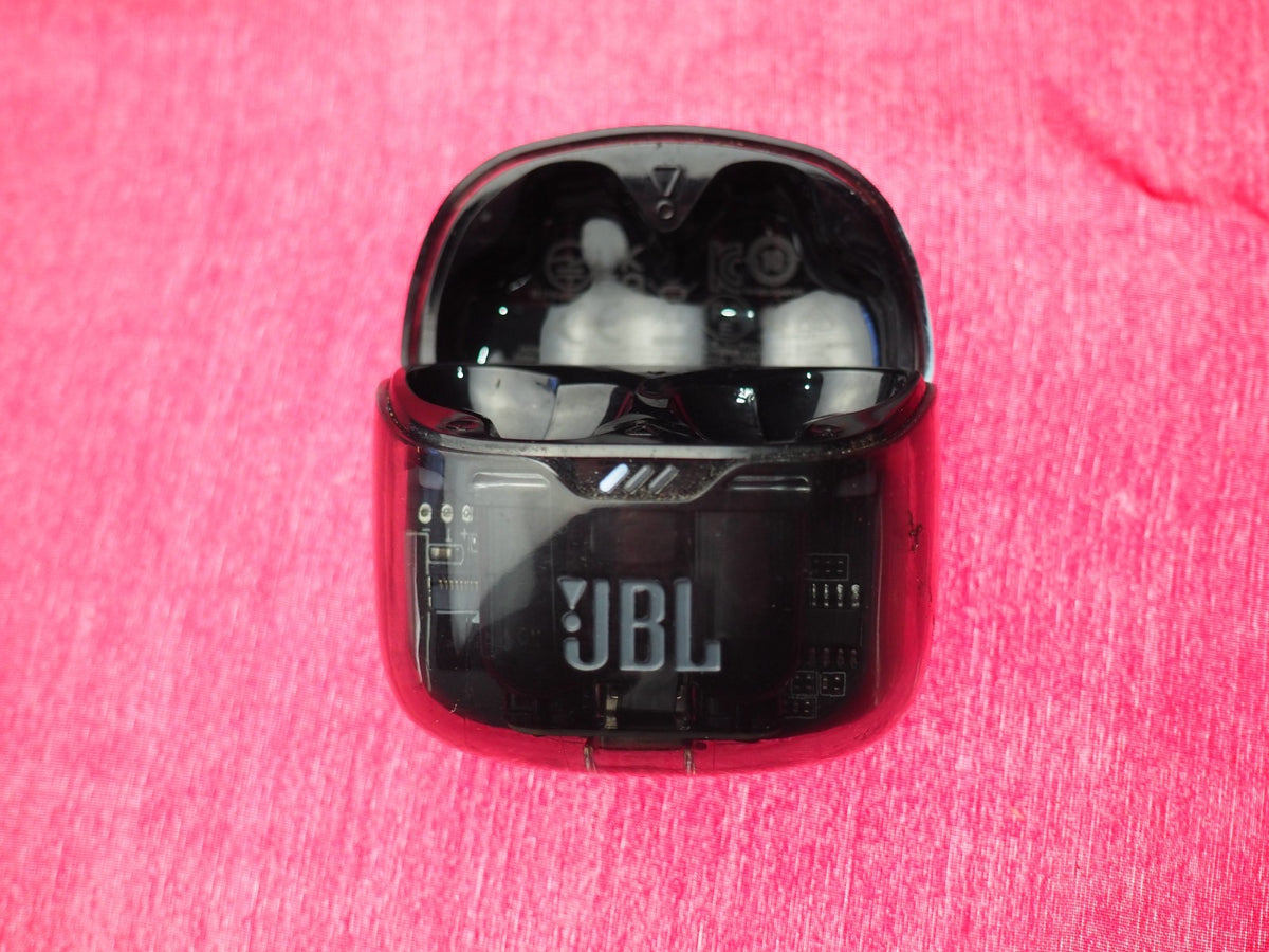JBL Tune Flex Ghost Bluetooth Earbud Case Only & Working