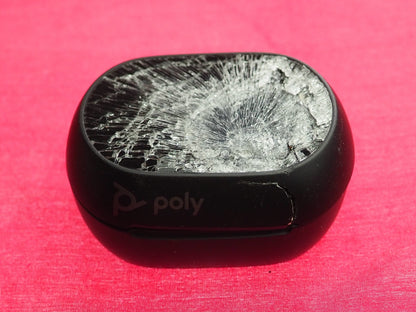 Plantronics Poly Voyager F60T  Earbud Case Only & Working Smashed