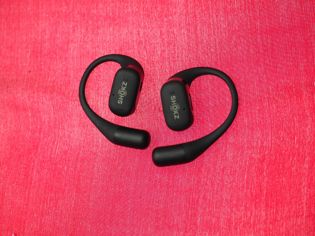 Shokz Openfit T910 Left & Right Bluetooth Earbuds Only & Working