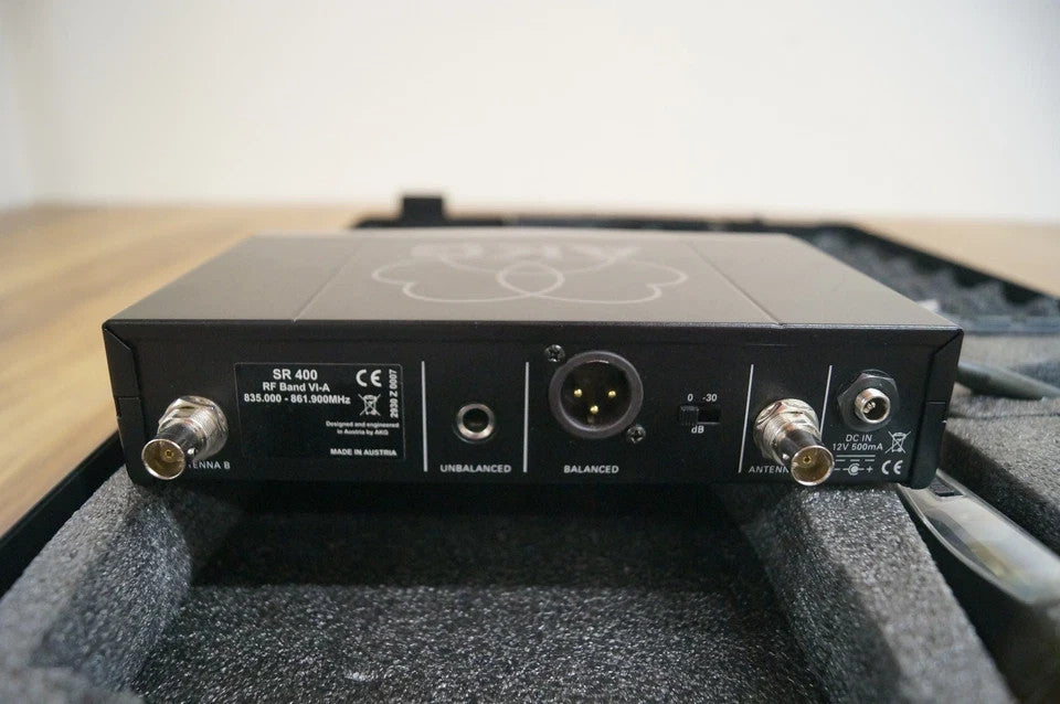 AKG Microphone HT 400/D with Receiver SR 400