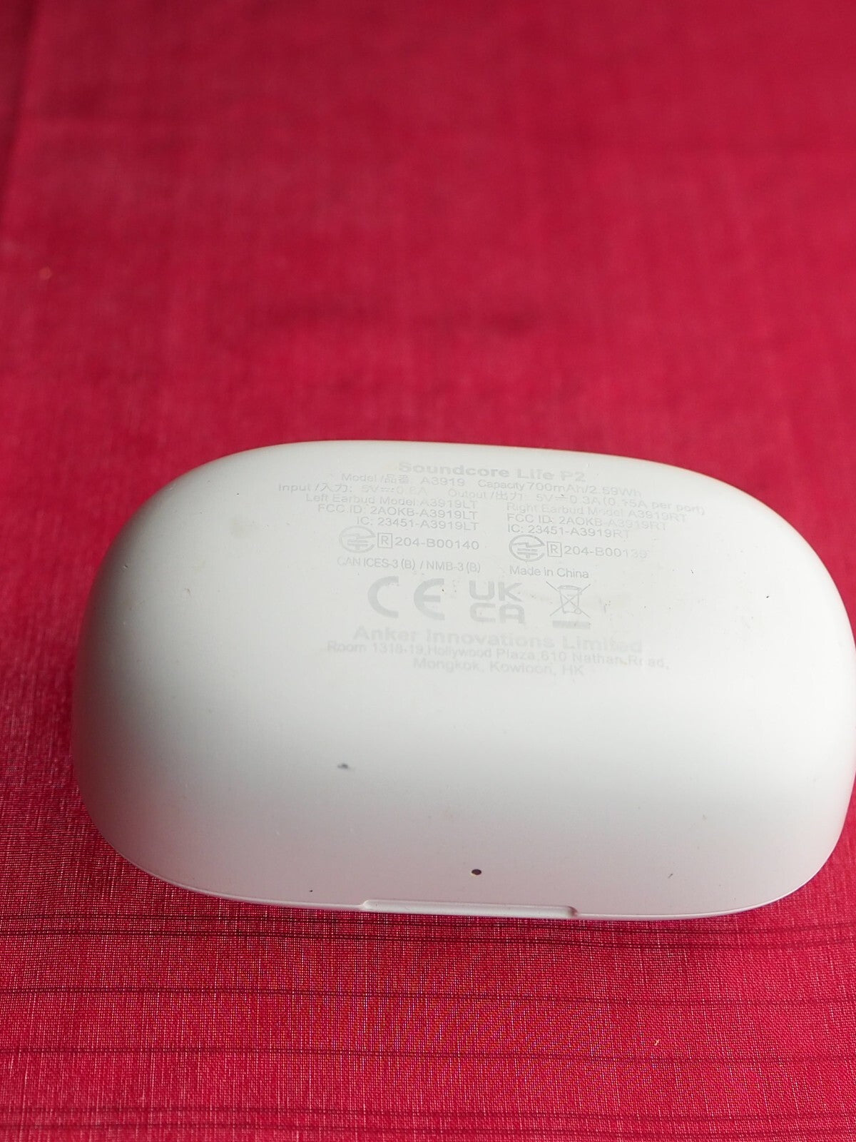 Soundcore Life P2 Case Only & Working