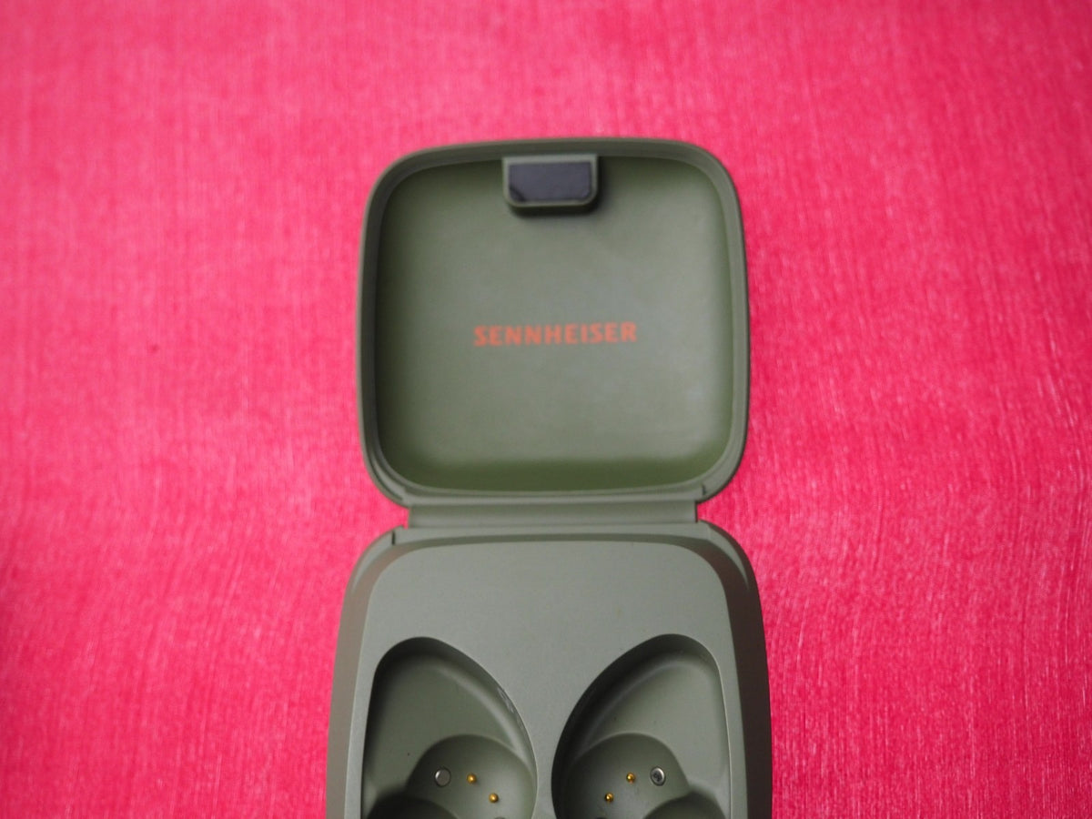 Sennheiser Msport1 C Green Case Only & Working
