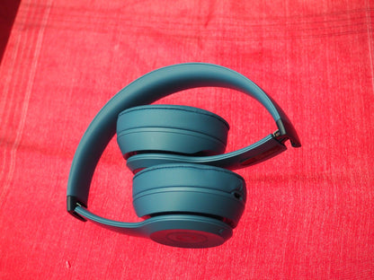 Beats Solo 4 Blue Bluetooth Headphones & Working