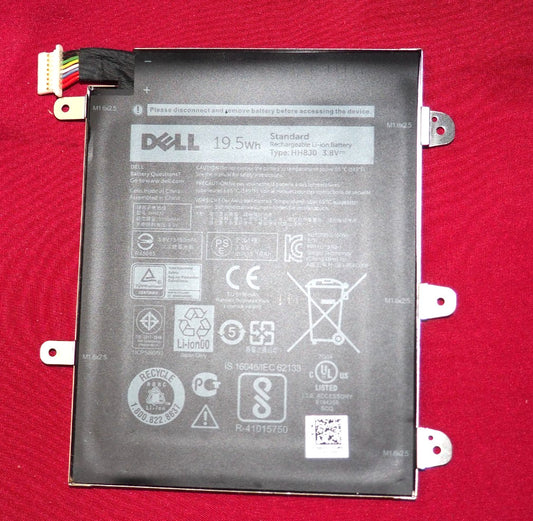 5 X DELL 3.8V 19.5Wh Built-in battery for Dell HH8J0 Tablet Laptop Series